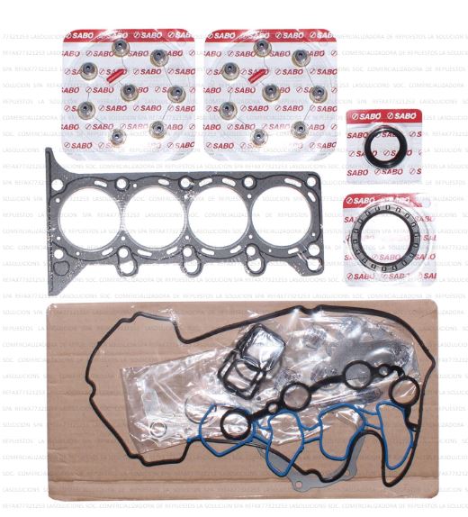 JUEGO EMPAQUETADURA MOTOR CHEVROLET SPARK GT 1.2 10-17/ N300 1.2 11-18 KR UB6A10