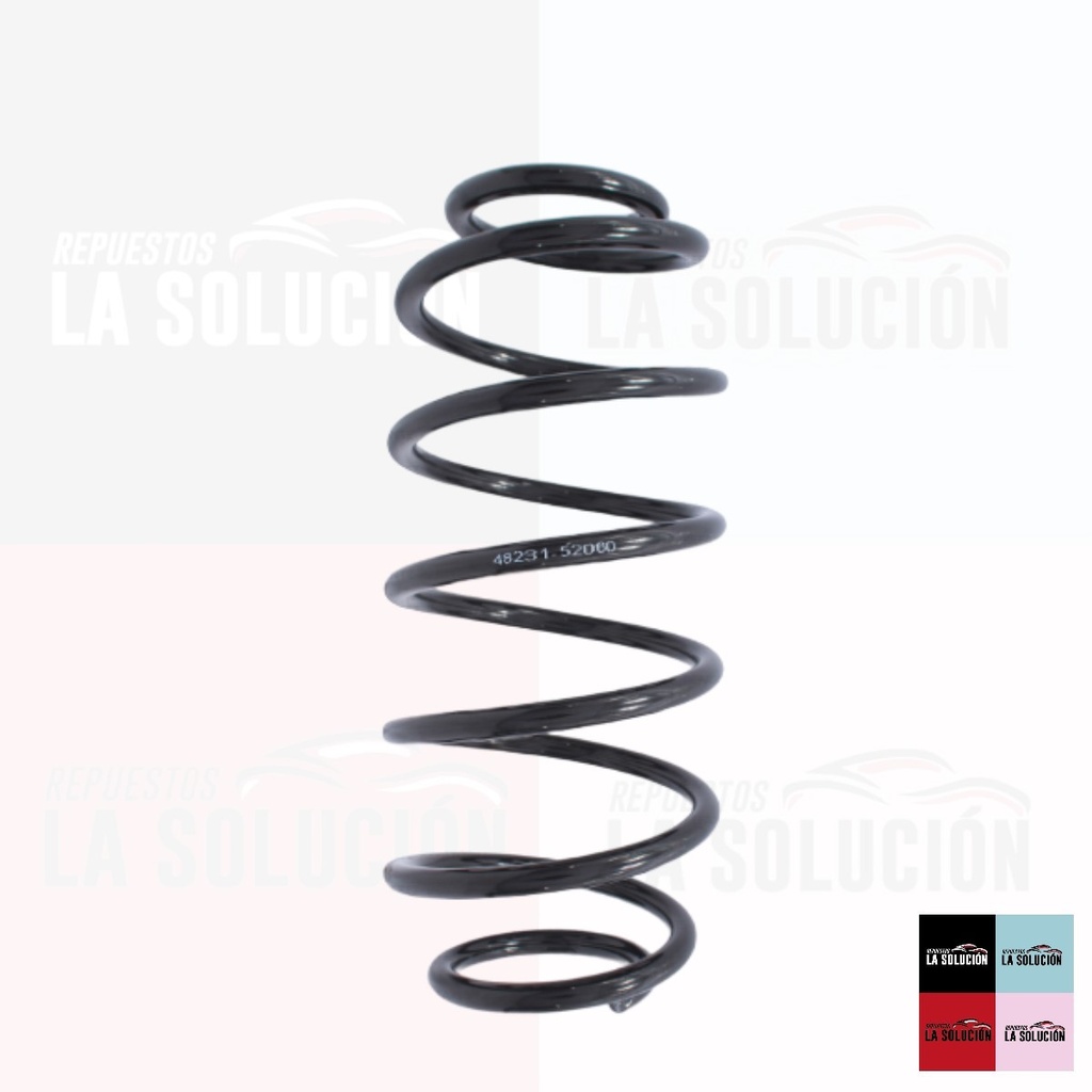 ESPIRAL TRASERO TOYOTA YARIS 1.3-1.5 99-15 TW (48231-52060) UB11A29