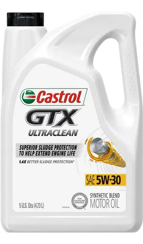 ACEITE CASTROL 5W30 GTX 4.73L SOLO BENCINA UB00