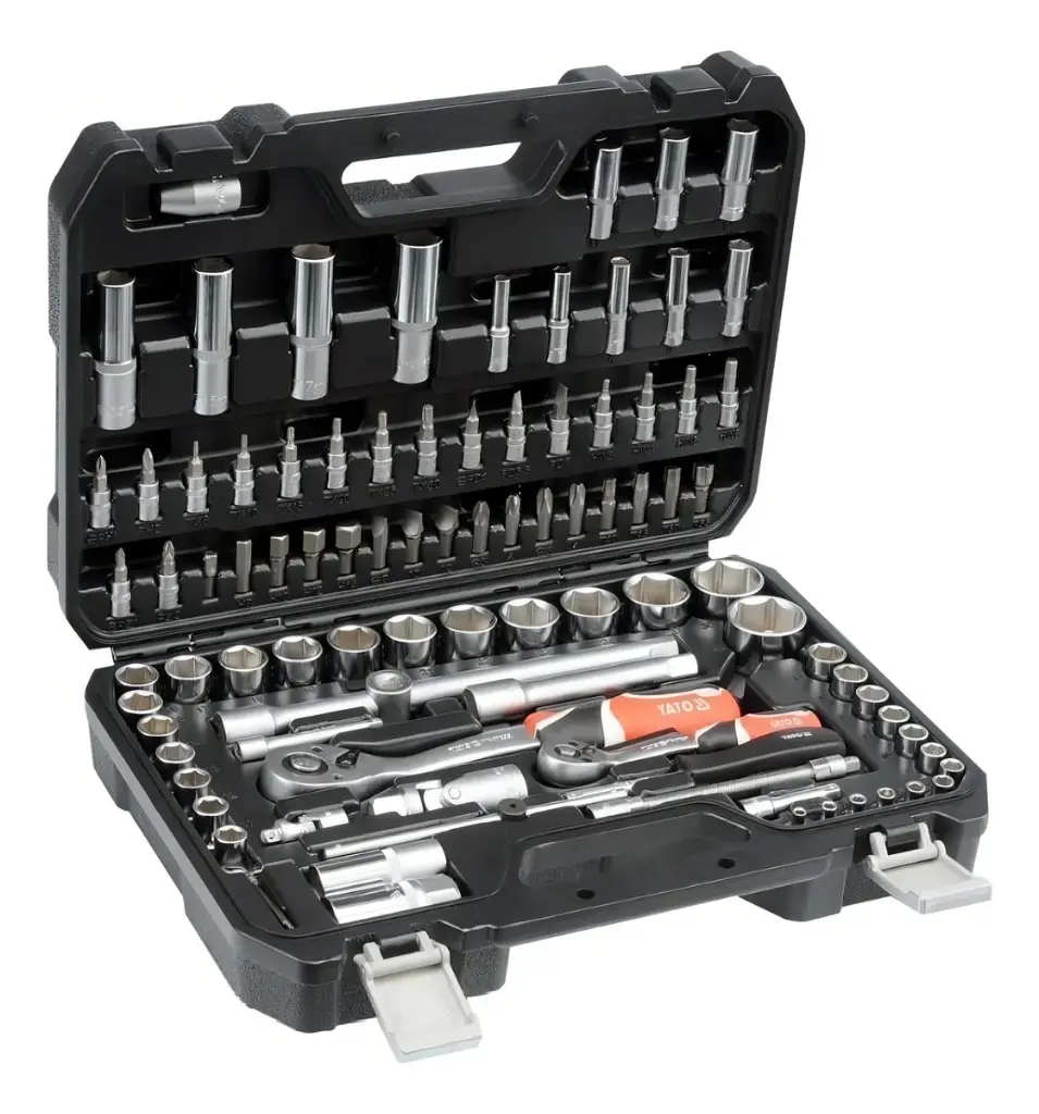 SET DE DADOS 1/2 PULG-1/4 PULGADAS 94 PIEZAS YATO