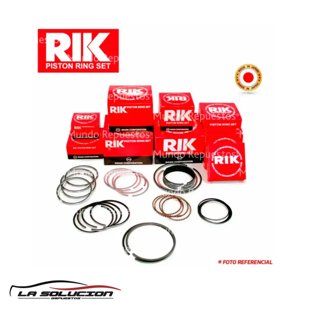 JUEGO ANILLOS HYUNDAI ACCENT 1.4 2006-2011/ACCENT RB 1.4 2011-2014/GETZ 1.4 2006-2011 STD JP