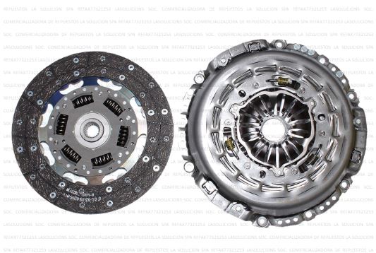 KIT EMBRAGUE MITSUBISHI L200 2.4 DIESEL NEW L200/FIAT FULLBACK 2.4 16> 2PCS LUK UB2B4