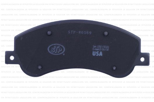 PASTILLA FRENO VOLKSWAGEN AMAROK 2.0 10-15 164.8MM STP UB4A5 (21774 GTX)