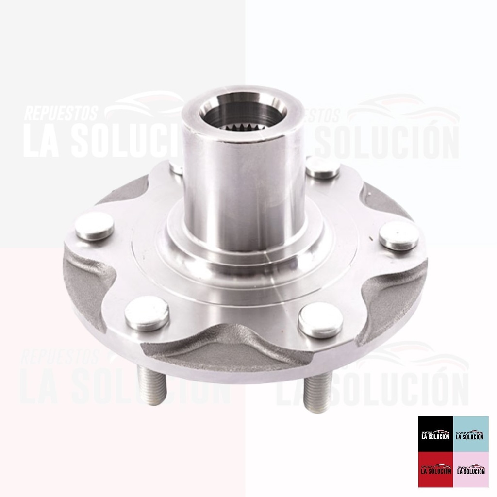 MAZA DELANTERA TOYOTA HILUX 2.4 16-18 S/ABS 6PERNOS CH 