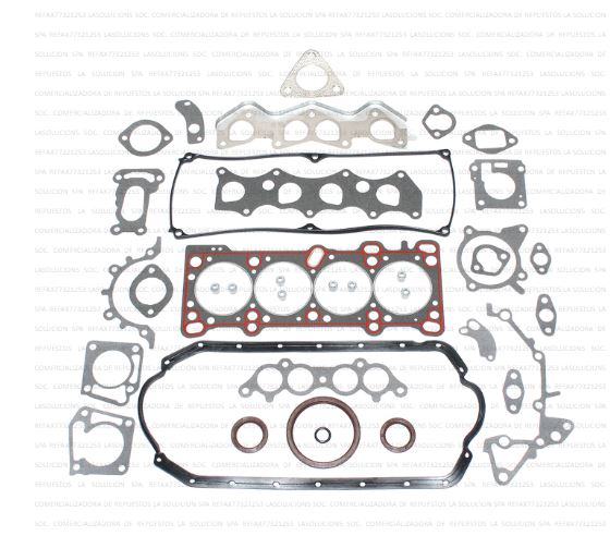 JUEGO EMPAQUETADURA MOTOR KIA AVELLA 1.5 98-01/SEPHIA 1.6 95-98 CH UB22 ARRIBA
