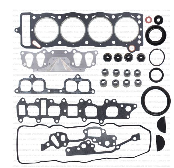 [16616] JUEGO EMPAQUETADURA MOTOR TOYOTA HILUX 22R 2.4 93-97 JP UB6ARRIBA