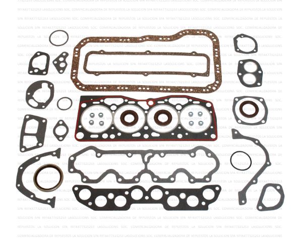 [16787] JUEGO EMPAQUETADURA MOTOR FIAT FIORINO 1.5 93-95/UNO 1.5 92-97 C/RETENES CH UB6ARRIBA