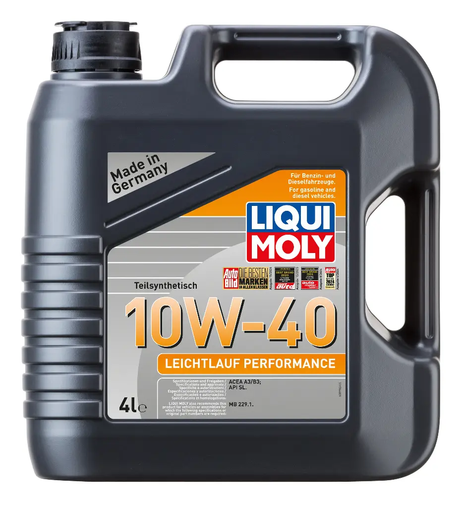 ACEITE LIQUI MOLY 10W40 4L LEICHTLAUF PERFORMANCE 4L UB00