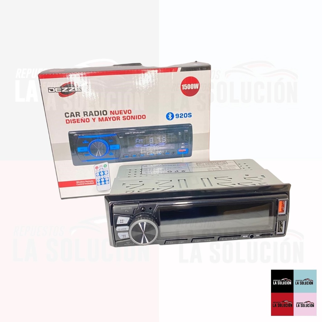 RADIO DEZZER MODELO 830S C/BLUETOOTH UB00