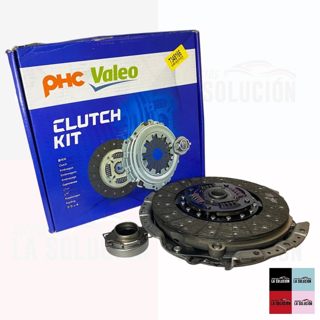 KIT EMBRAGUE TOYOTA HILUX 2.5-3.0 02-15 3PCS VALEO KR
