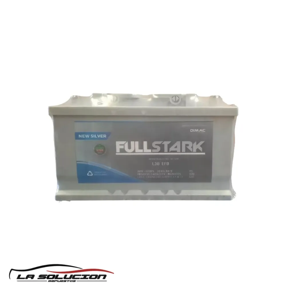 [17395] BATERIA 75 AMPERES FULLSTARK  DERECHO  620CCA L3B EFB (STAR STOP) S57220
