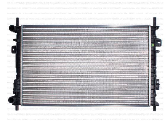 RADIADOR MOTOR FORD ECOSPORT 1.6 03-12/FIESTA 1.6 03-09 C/S AIRE ACOND MEC CH UB DOR