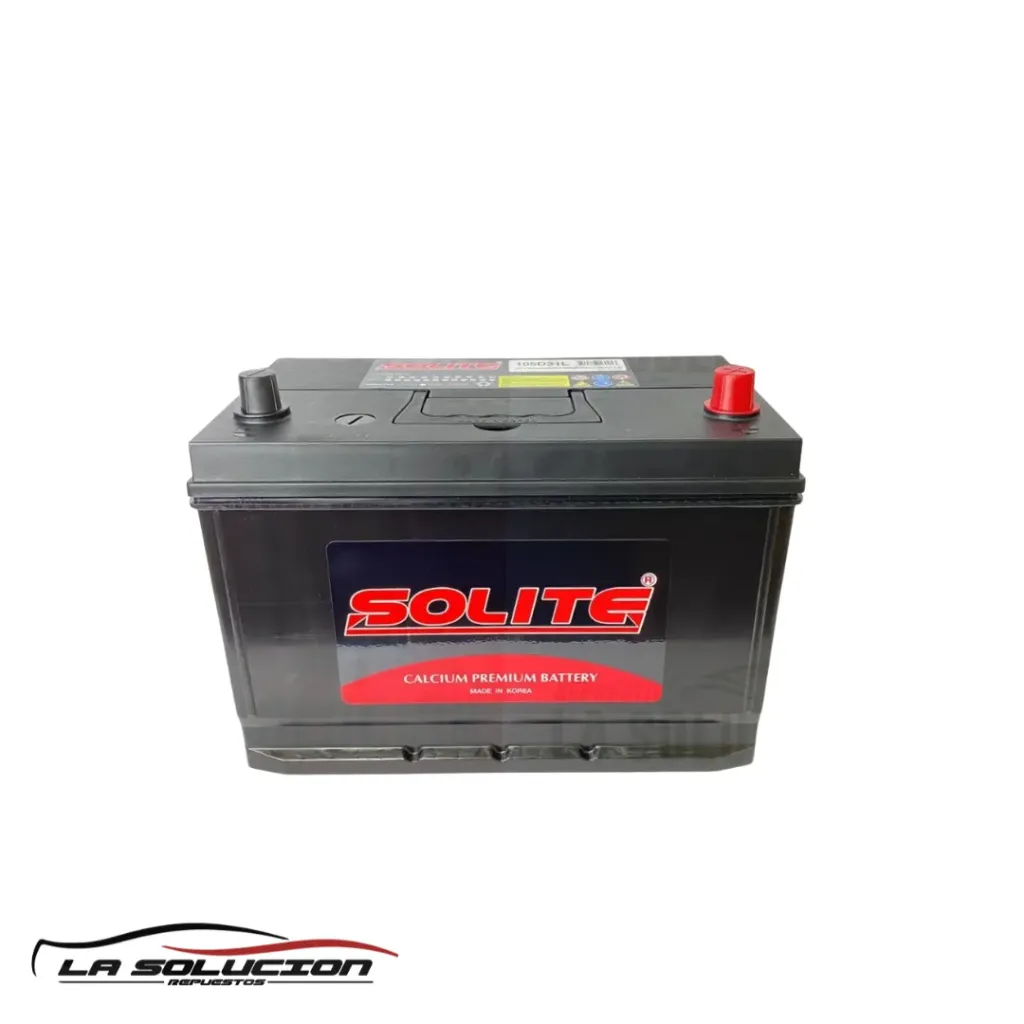 [17700] BATERIA 90 AMPERES SOLITE 750 CCA POSITIVO DERECHO