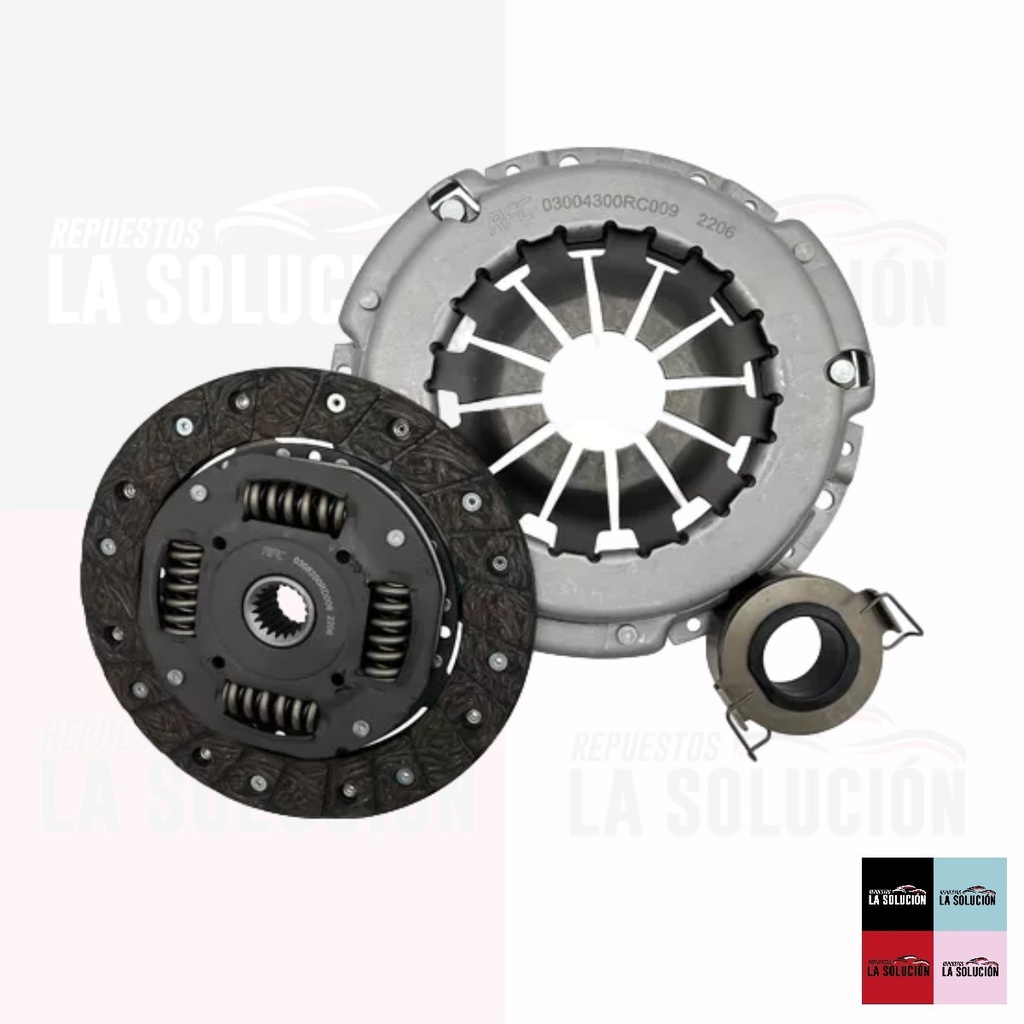 KIT EMBRAGUE BYD 1.0 08-18 3PCS RFC UB2A3