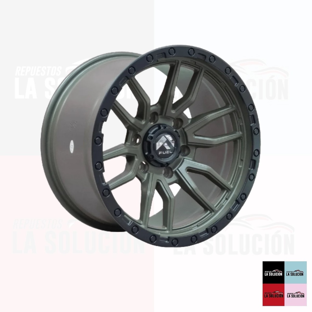 LLANTAS ARO 17X9.0 6X139 REBEL6 MOGRE LB