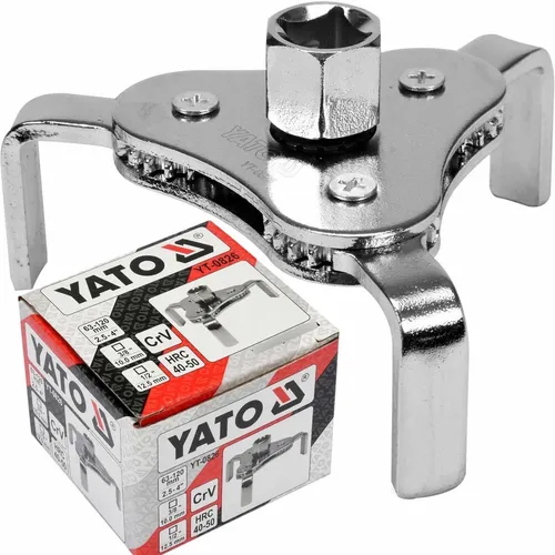 [18184] EXTRACTOR DE FILTROS ACEITE TIPO ARAÑA  2.5-4 PULG YATO UB00