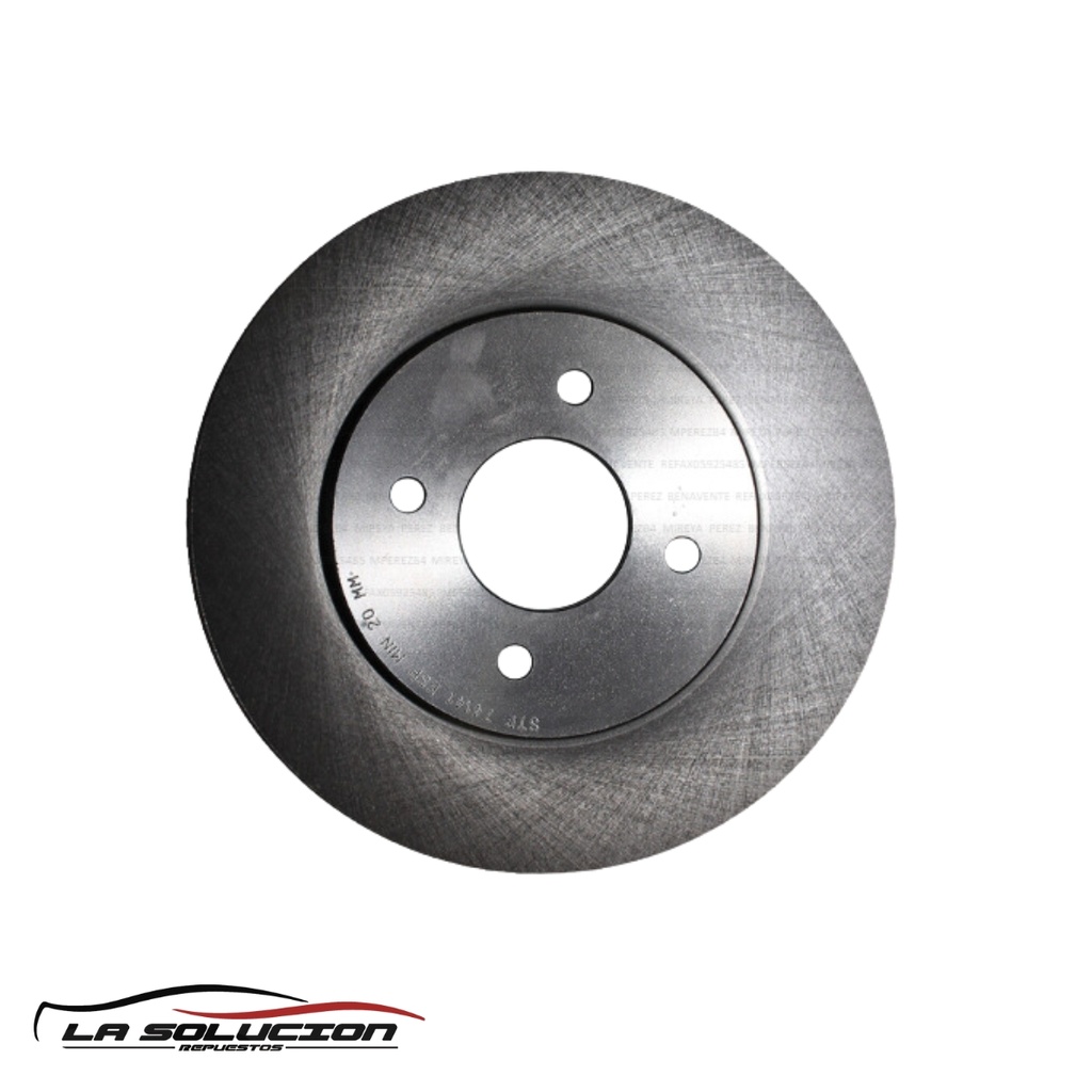 DISCO FRENO NISSAN VERSA 12-18/MARCH 1.6 12-18 260M STP (40206-1H-10B) UB00