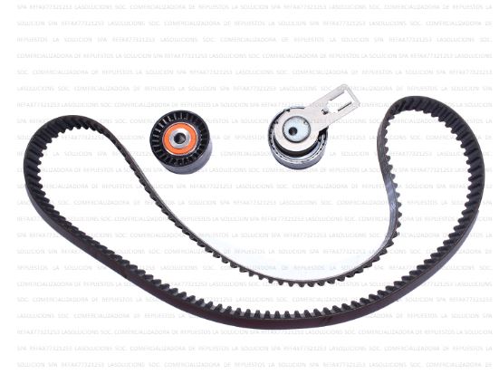 KIT DISTRIBUCION PEUGEOT PARTNER 1.6 2012-2017/301-308 1.6/CITROEN C2-C3 141 DIENTES AL UB33A1