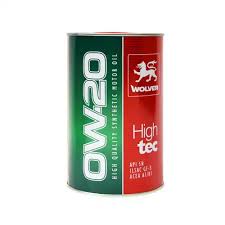 ACEITE WOLVER 0W20 HIGHTECH 1 LT BENCINA