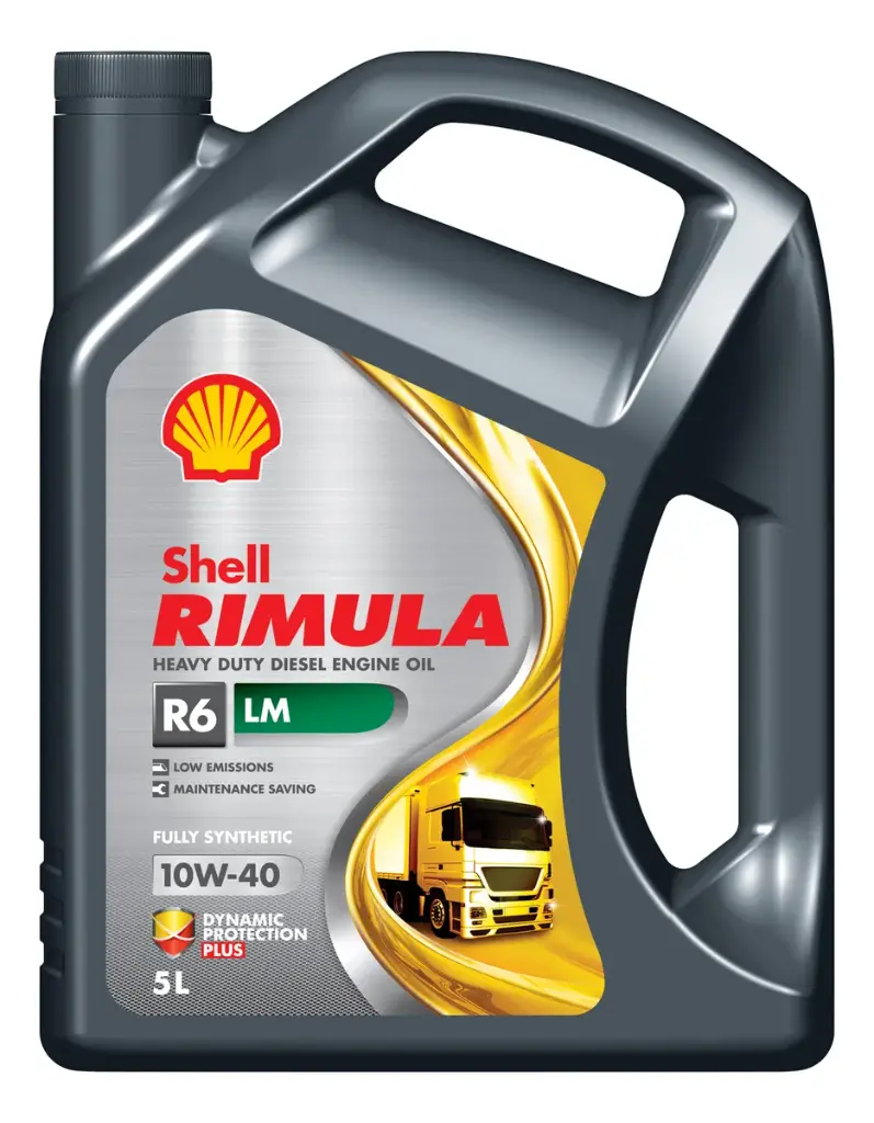 [18600] ACEITE SHELL 10W40 RIMULA R6 LM DIESEL 5LT DPF UB00