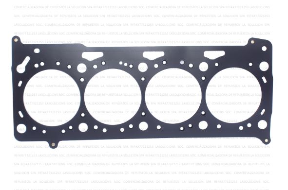 [18661] EMPAQUETADURA CULATA VOLKSWAGEN GOL G2-G3-G4-G5 1.6 94-13/FOX 1.6 04-09 METALICA CH (302282A00) UB6B12