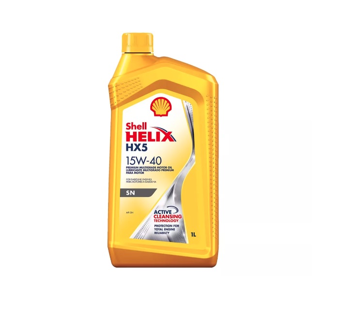 [18672] ACEITE SHELL 15W40 1LT HX5 BENCINERO UB00