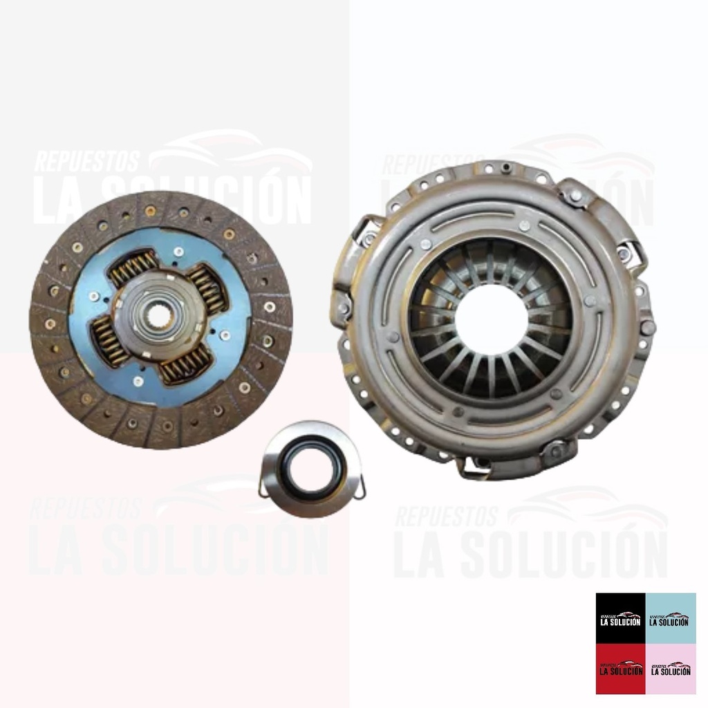 KIT EMBRAGUE FAW MAMUT 1.5 V80 15-21/FAW T80 1.5 15-21 3PCS UB2A3