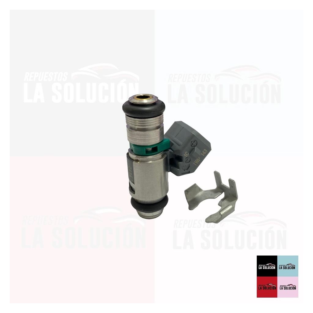 INYECTOR RENAULT CLIO 1.6 00-08 | PLATINA 1.6 |  MEGANE 1.6/SYMBOL 10-12/DUSTER 12-13 K4M (ANILLO VERDE) BR UB4C4-C3