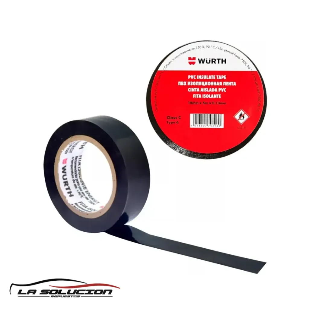 [18802] CINTA AISLADORA 0.13X18X10M CLASE C WURTH