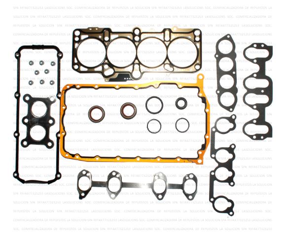JUEGO EMPAQUETADURA MOTOR VOLKSWAGEN GOLF A4 2.0 99-08/BORA 2.0 99-07 TW UBARRIBA