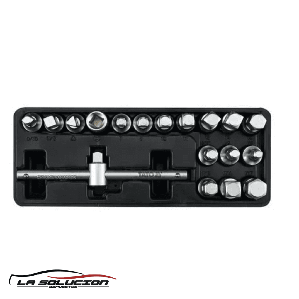 SET EXTRACTORES TAPON CARTER ACEITE 18 PIEZAS YATO