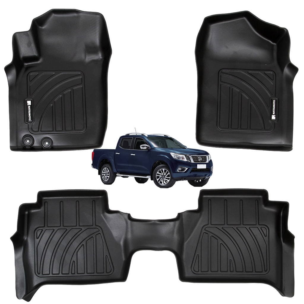 SET PISOS CALCE PERFECTO TIPO BANDEJA NISSAN NP300 16-21