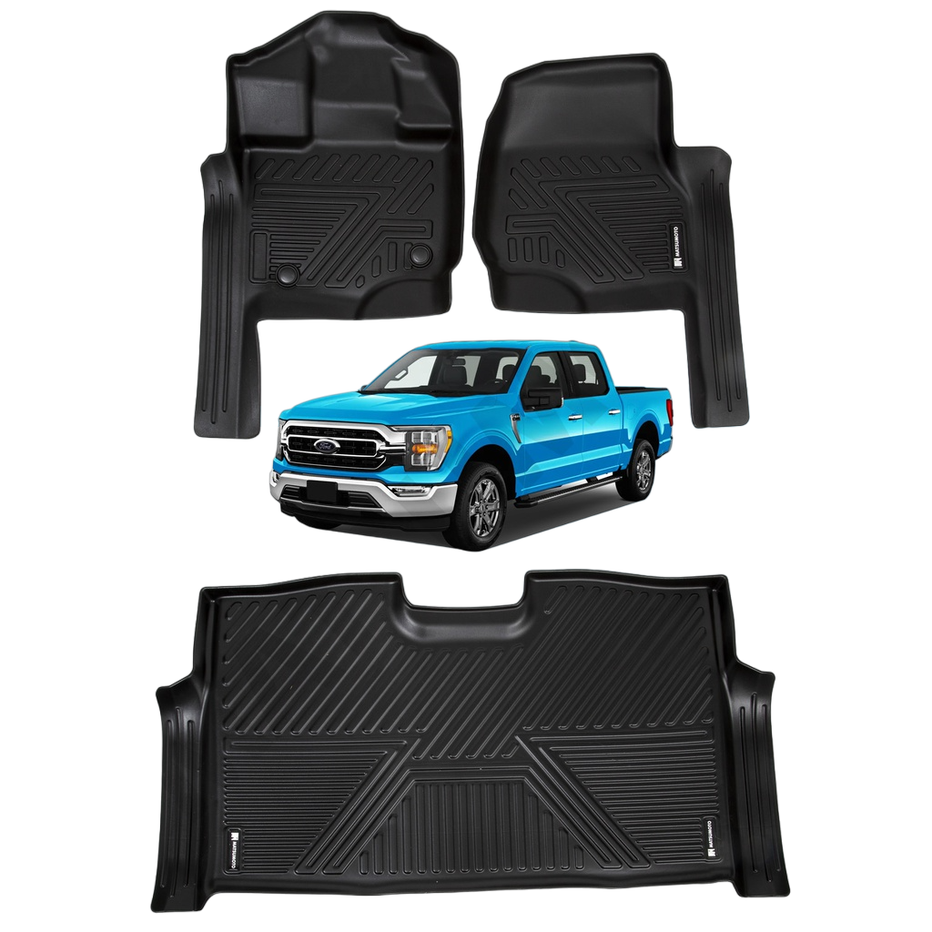 SET PISOS CALCE PERFECTO FORD F150 18-22