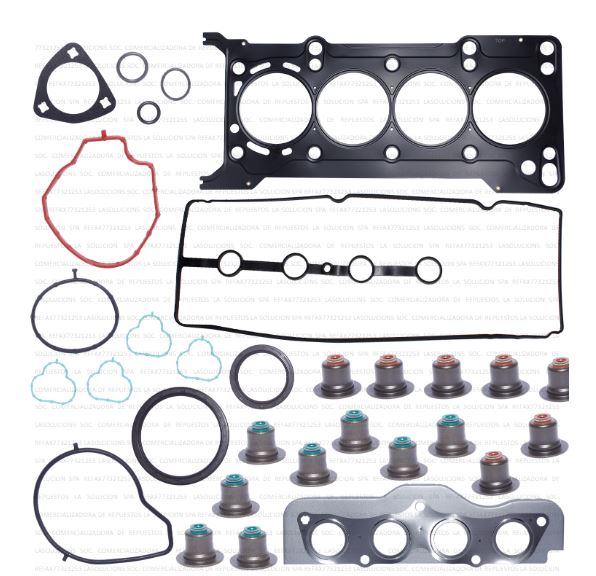 JUEGO EMPAQUETADURA MOTOR MAZDA 2 1.5 08-15/MAZDA 3 1.6 04-15 TOTO (8LB9-10-271) UB00