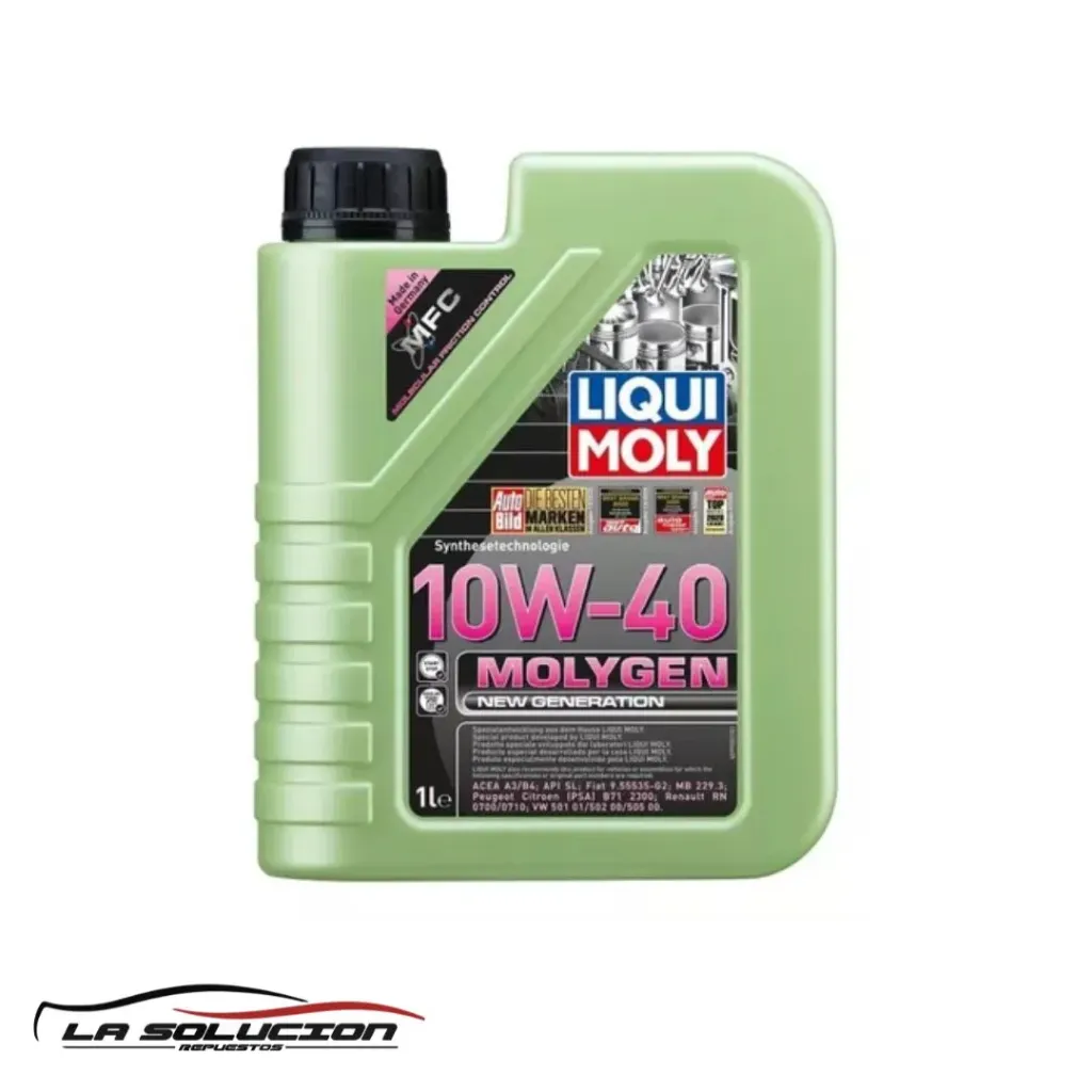 [19762] ACEITE LIQUI MOLY 10W40 MOLYGEN NEW GENERATION 1L UB00