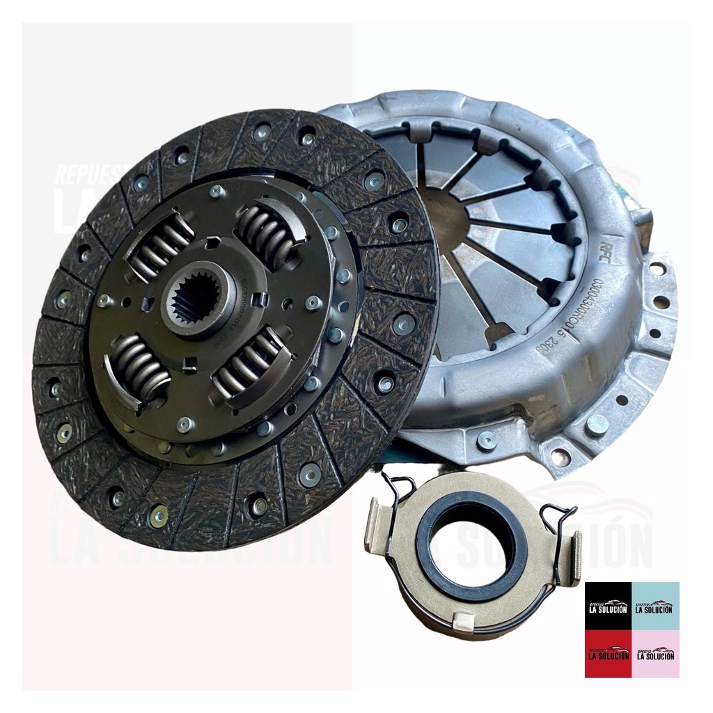 KIT EMBRAGUE GREAT WALL VOLEEX C10-C20-C30 1.5 11-21/M4 1.5 14-21/FLORID 1.5 10-15 215MM RFC UB00