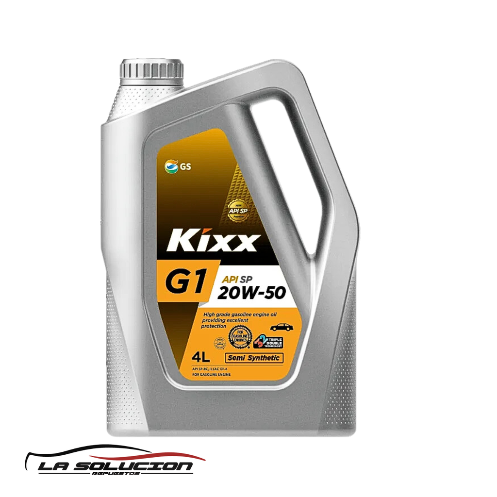 [20259] ACEITE KIXX 20W50 G1 API SP 4 LITROS (SEMISINTETICO) KOREA (BENCINEROS)