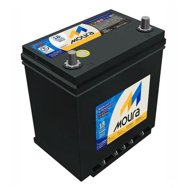 BATERIA 40 AMPERES MOURA 300 CCA -18° BORNE DELGADO DERECHO