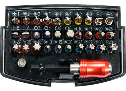 SET DE DESTORNILLADOR CON PUNTAS 32 PIEZAS YATO