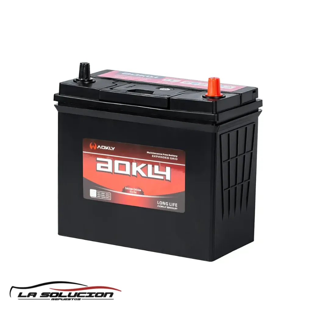 [20502] BATERIA 45 AMPERES AOKLY 380CCA POSITIVO DERECHO  Bi-BORNE (NS60L)