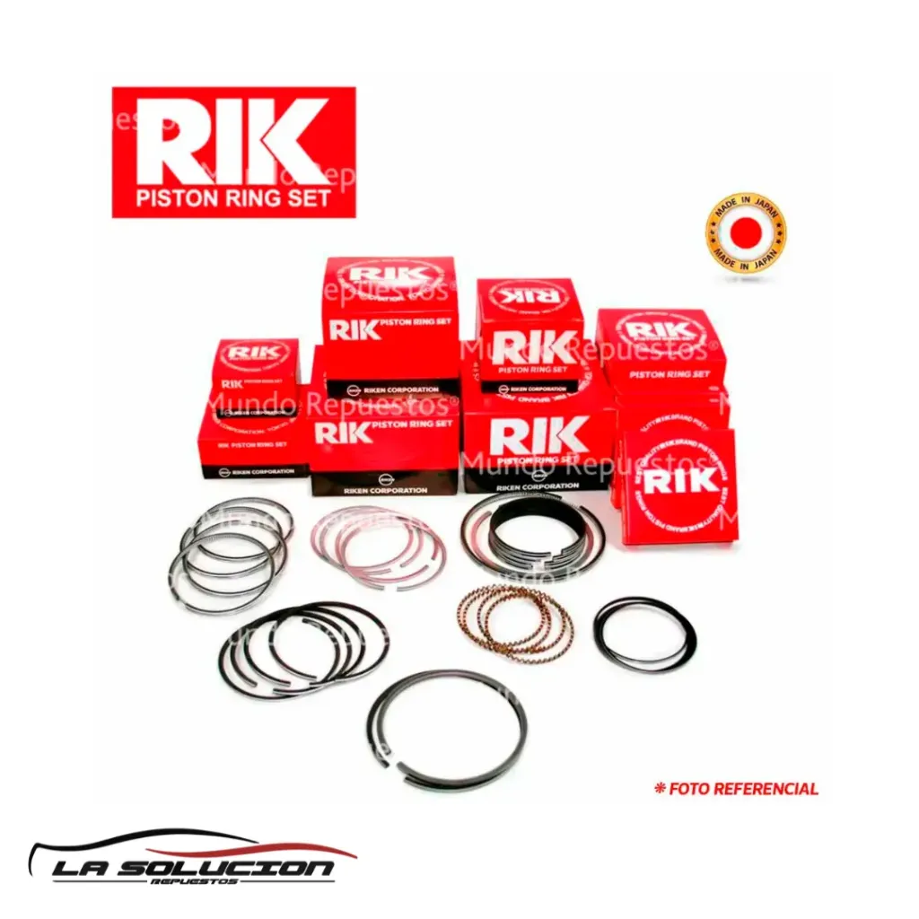 JUEGO ANILLOS CHEVROLET CAPTIVA 2.4 2007-2010 | DMAX 2.4 2005-2009 | S10 2.4 0.50 JP
