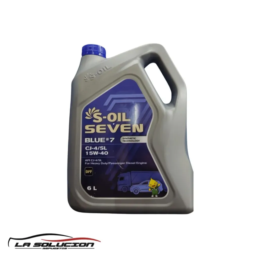 [20963] ACEITE SEVEN OIL 15W40 BLUE 7 CI-4 6LT