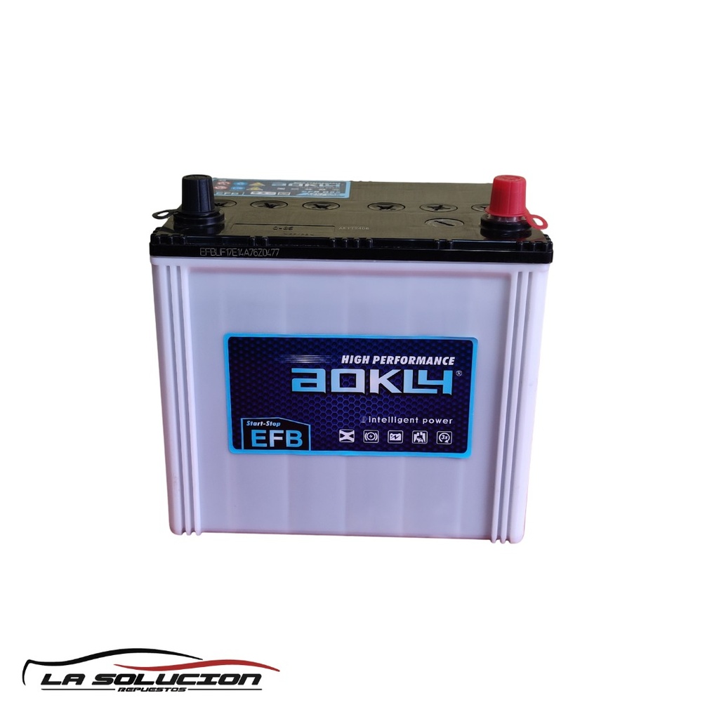 BATERIA 70 AMPERES AOKLY 600CCA DERECHO  SMF-EFB Q85
