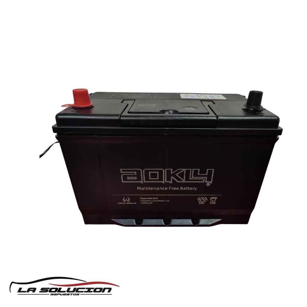 BATERIA 90 AMPERES AOKLY 725CCA POSITIVO IZQUIERDO *