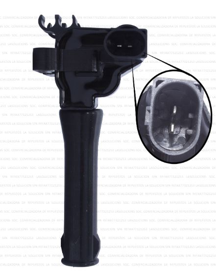 BOBINA MG3 1.5 12-18 2 PINES (USA 2 Y 2 CABLES BUJIA) CH