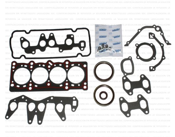 JUEGO EMPAQUETADURA MOTOR FIAT STRADA 1.3 00-07 | PUNTO 96-00 | UNO 90-98 1.1 CH (5893660)
