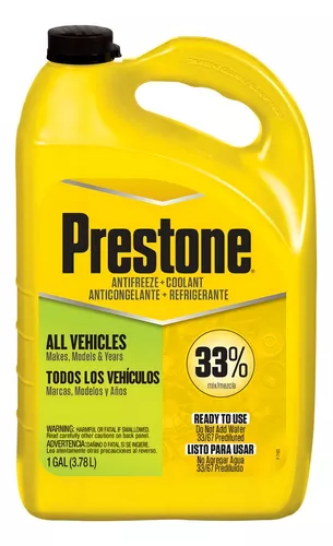 [21396] ANTICONGELANTE PRESTONE -18 GRADOS VERDE 33%