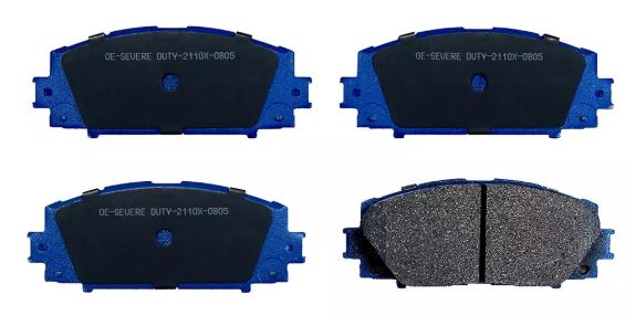 [21720] PASTILLA FRENO TOYOTA YARIS 06-15/PRIUS 1.8 10-16 | GREAT WALL VOLEEX C10-C20-C30 11-16 122.7MM ITAL-BRAKE GTX