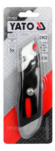 CUCHILLO CARTONERO 61X33MM SK2 YATO