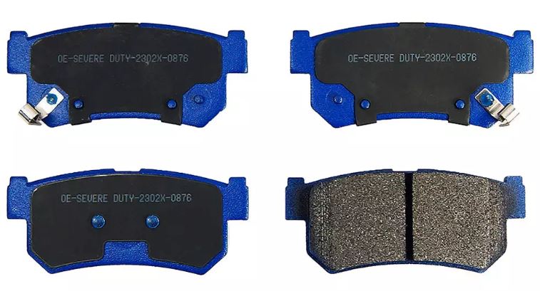 PASTILLA FRENO SSANGYONG ACTYON 2.0-2.3 06-11/REXTON 2.7-3.2 02-07 TRASERAS 98.6MM ITAL-BRAKE GTX